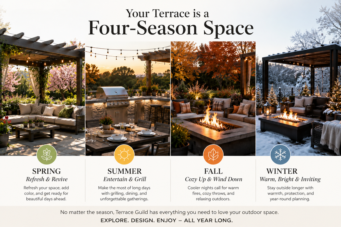 Year-Round Outdoor Living: How to Use Your Terrace in Every Season